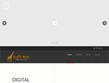 Tablet Screenshot of giraffemedia.com